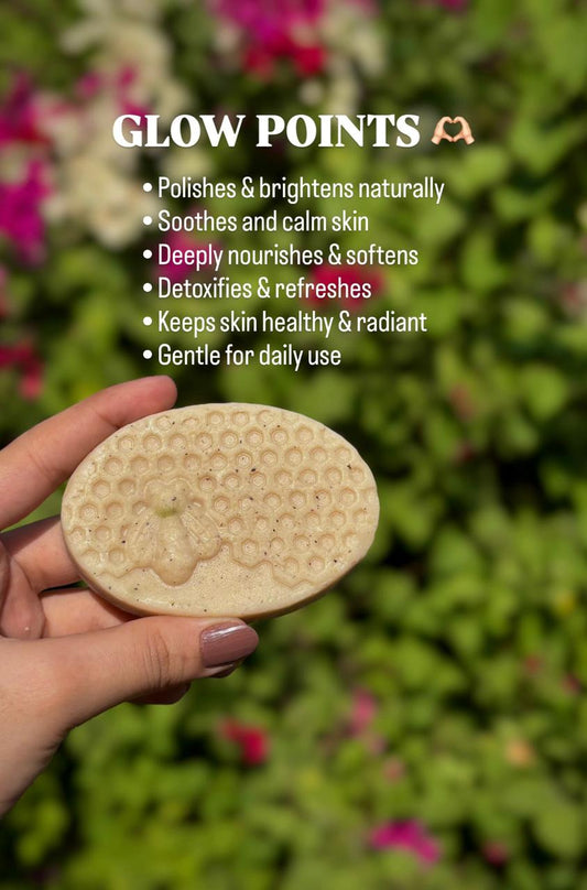 Aloe pulses glow bar (Organic soap)